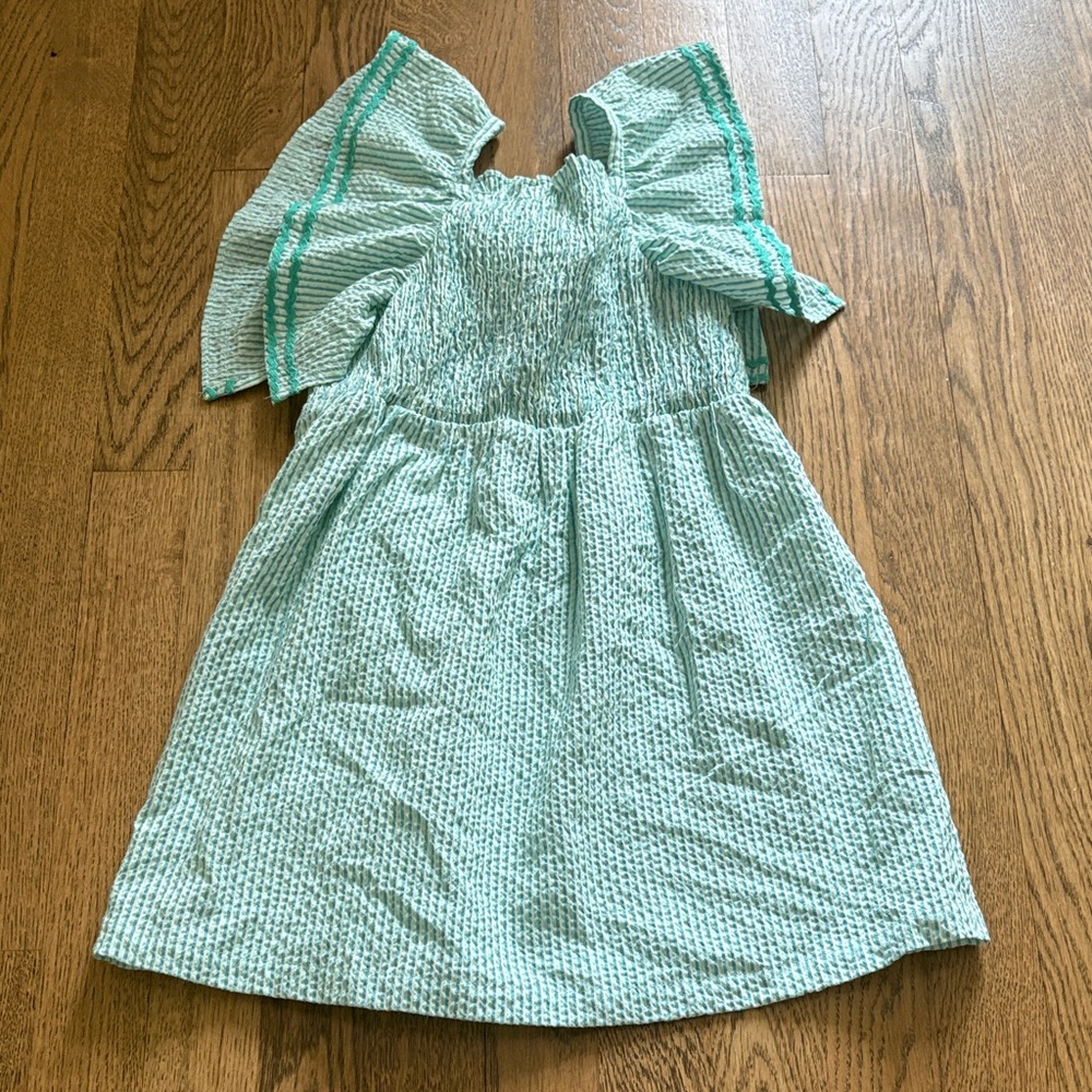 Zara smocked dress